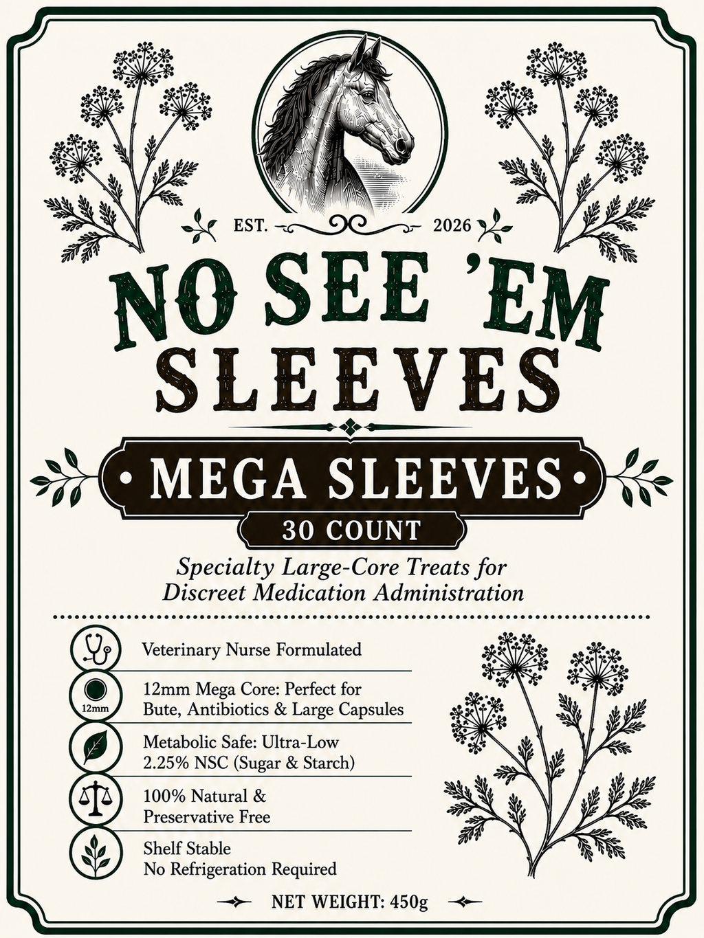 The Mega Sleeve - 30 Count